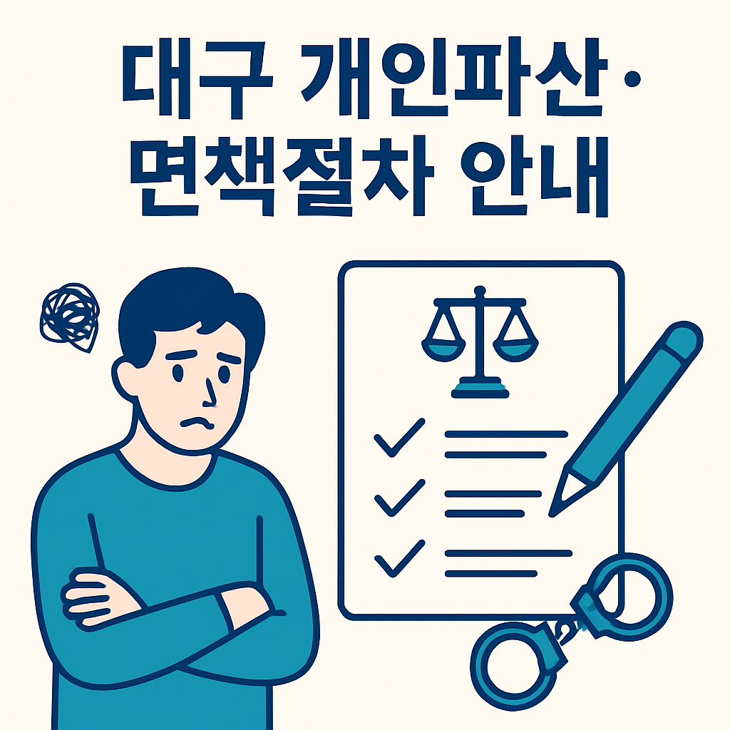 대구개인파산 면책절차안내